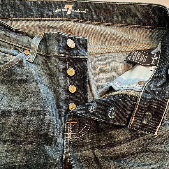 7 For All Mankind Nate Slim Bootcut Size 30 - Picture 16 of 16